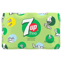 7UP Sugar-free lime soda 6 cans of 33 cl