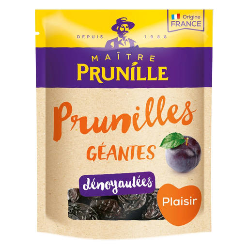 [3502490016303] MAITRE PRUNILLE Pitted Giant Prunes 500 g