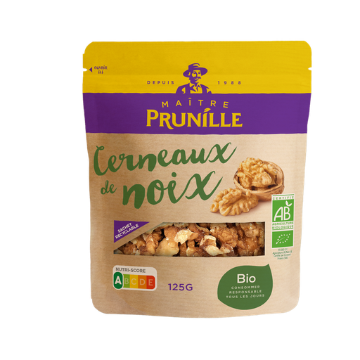 [3502490125456] MAITRE PRUNILLE Organic Walnut Kernels 125 g