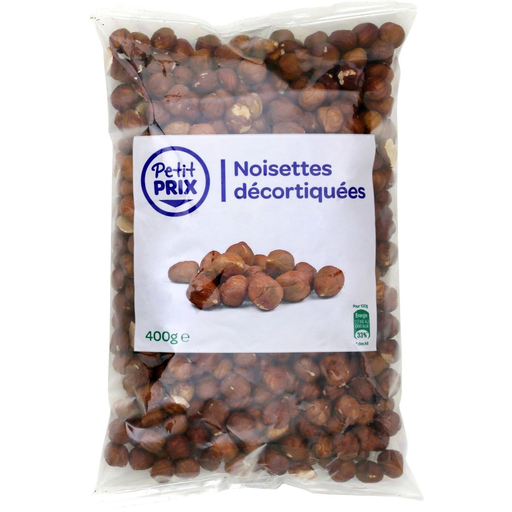 [3502490192106] P'TIT PRIX Shelled Hazelnuts 400 g
