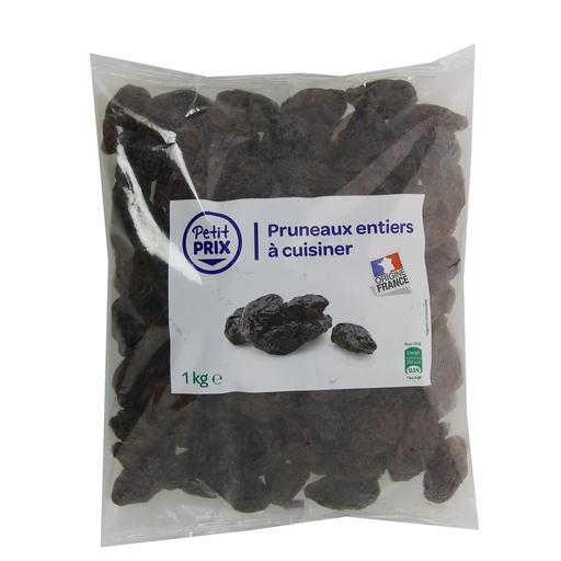 [3502490204564] P'TIT PRIX Whole Cooking Prunes 1 kg