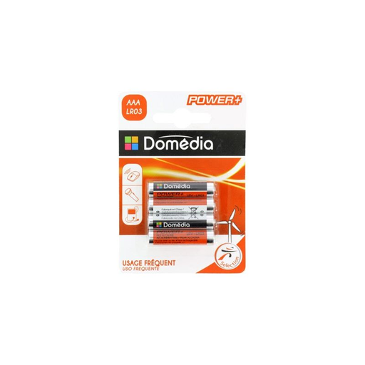 [3505390075777] DOMEDIA Alkaline Power Batteries LR03 AAA 4 units