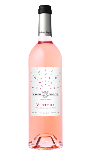 [3506707011013] TERROIR DARONTON Vino AOP Ventoux Rosado 75 cl