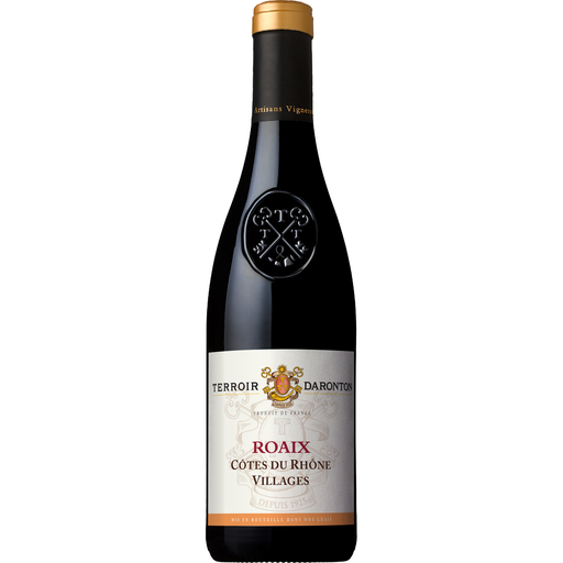 [3506707036511] TERROIR DARONTON Vin Rouge ROAIX Côtes du Rhône Villages 75 cl