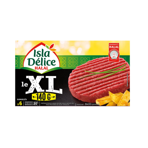 [3512690004086] ISLA DELICE Halal XL Minced Steak 840 g