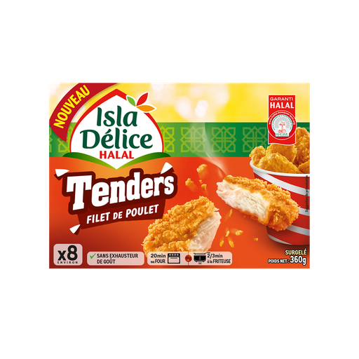 [3512690004413] ISLA DELICE Original Halal Chicken Tenders 360 g