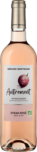[3514120104465] GERARD BERTRAND Autrement Syrah BIO 2022 Pays d'Oc IGP Rosé 75 cl