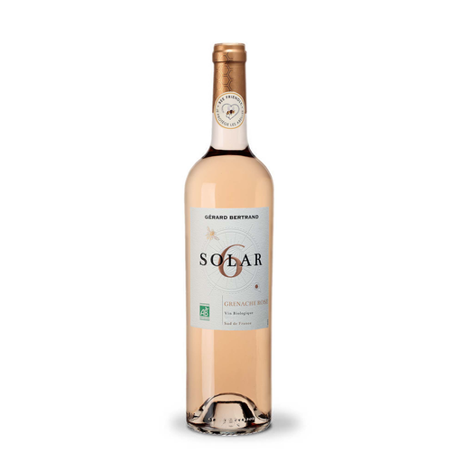 [3514123109658] GERARD BERTRAND Vino Bio Cévennes IGP Grenache Rosado Solar6 0.75 L