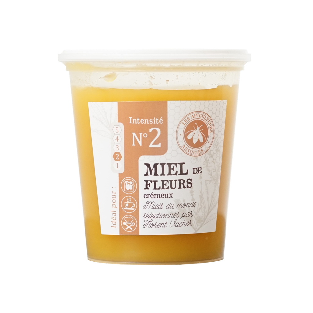 ADRIEN VACHER Miel De Fleurs Crémeux 500 g