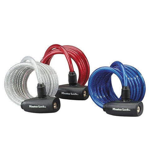 [3520190049438] MASTER LOCK Cable Bicycle Lock 1.8 m