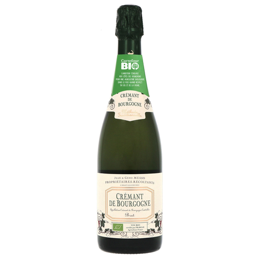 [3523680096899] JEAN & GENO MUSSO Crémant de Bourgogne Brut 75 cl