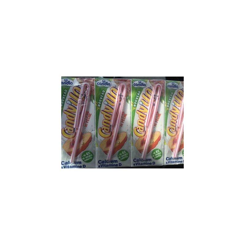Candy'Up Candy Up Lait⛫ Peche 20Clx4