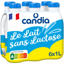 Candia+ Le Lait Sans Lactose 6X1L
