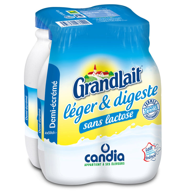 GRANDLAIT Leche Léger & Digeste 50 cl