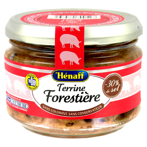 [3537580700527] HENAFF Terrina forestal 180 g