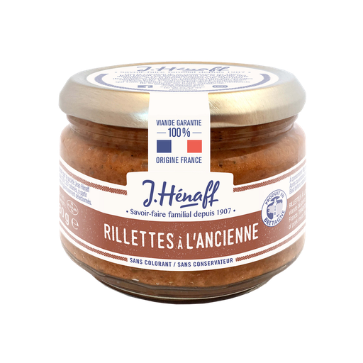 [3537580702651] HENAFF Les Rillettes à l'ancienne 180g