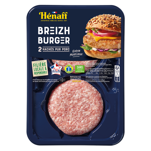 [3537580801514] HENAFF Pork Mince 2x100g
