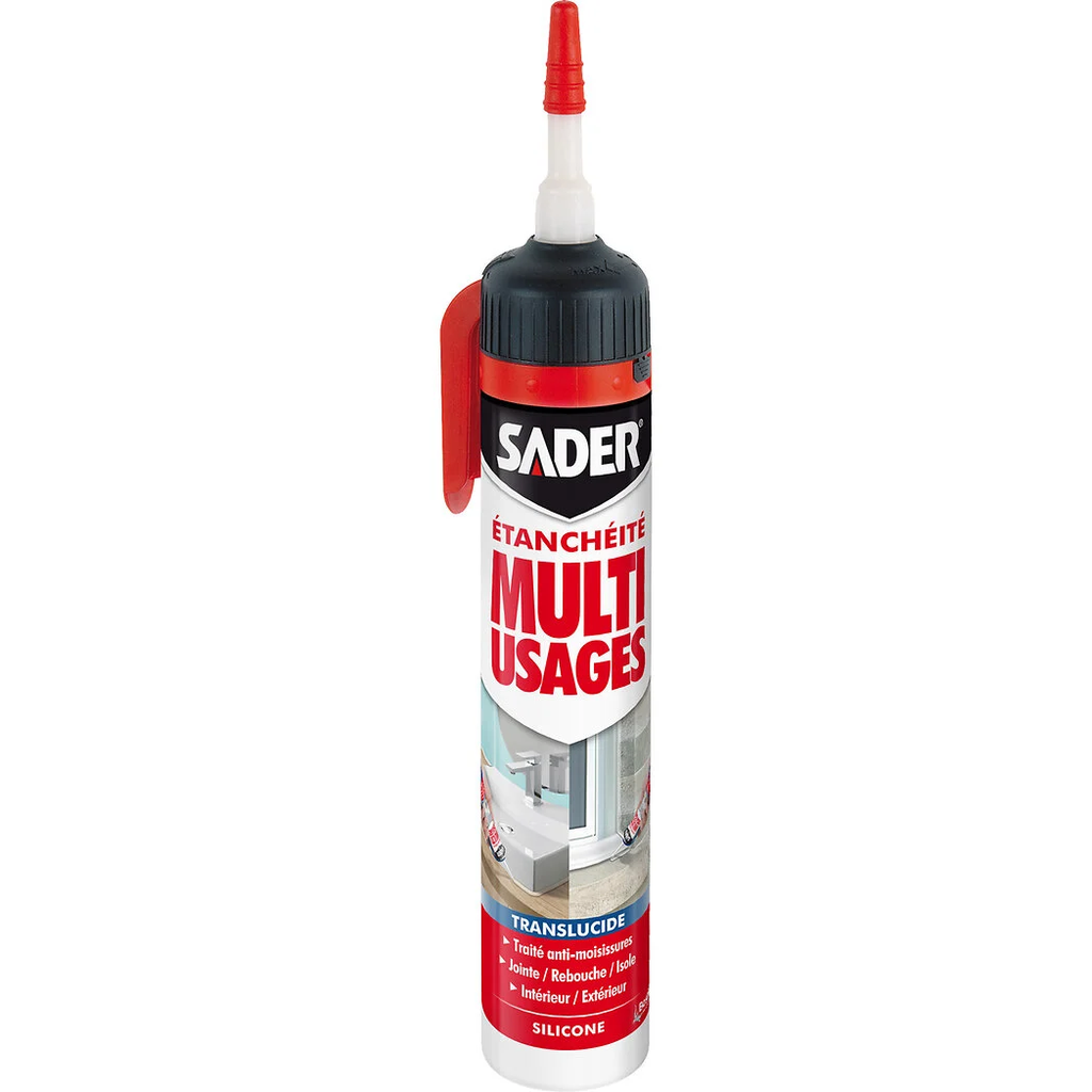 SADER Translucent multi-purpose sealant silicone 200 ml