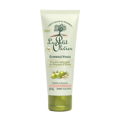 [3549620011548] LE PETIT OLIVIER Face Scrub olive kernel powder 75 ml