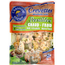 L'ASSIETTE BLEUE Crevettes décortiquées cuites persillées 100 g
