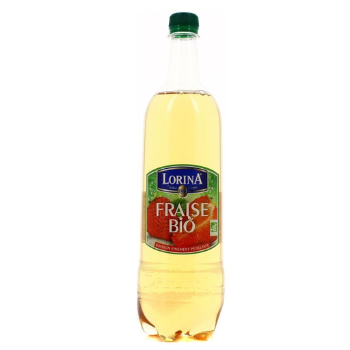 [3551720037366] LORINA Boisson Gazeuse Bio Fraise 1,25 L