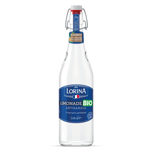 [3551720202924] LORINA Limonada Artesanal Aroma Natural de Limón Bio 75 cl