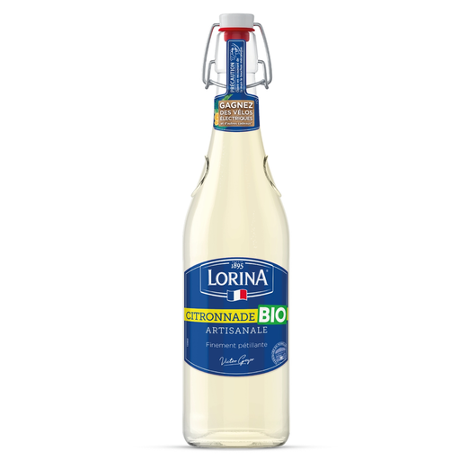 [3551720202986] LORINA Organic Sparkling Artisanal Lemonade 1.25 L