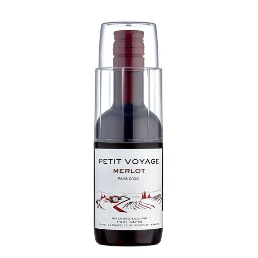 [3552657013867] PETIT VOYAGE Vinho Tinto IGP Pays d'Oc Merlot 18,7 cl