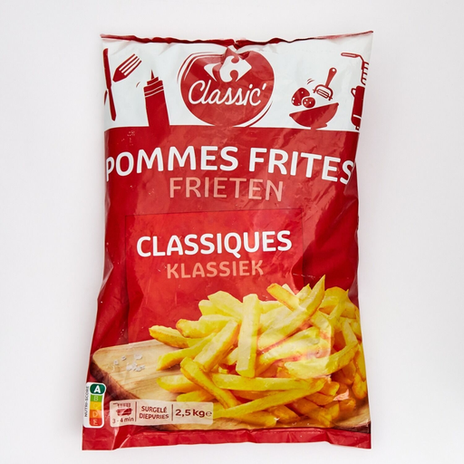 [3560070046867] CARREFOUR CLASSIC Patatas fritas clásicas 2,5 kg
