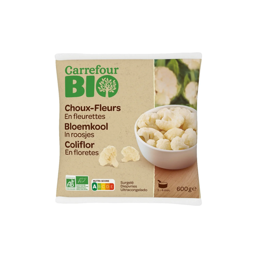 [3560070253371] CARREFOUR Couve-Flor em Ramo Bio 600 g