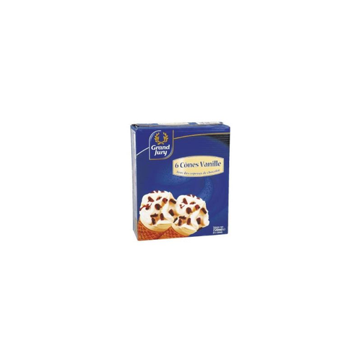 [3560070259267] GRAND JURY Conos Vainilla/Chocolate 6 x 120 ml