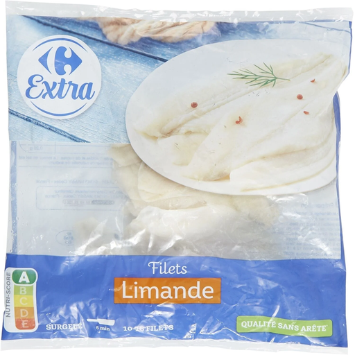 [3560070282616] CARREFOUR Filetes de limanda EXTRA 500 g