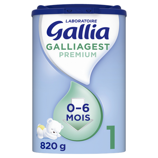 [3041091510891] GALLIA Premium 1 First Age Powdered Milk Thickened Formula 820 g