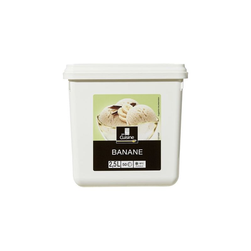 [3560070335787] EN CUISINE Crème Glacée Banane 2,5 L