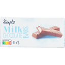 SIMPL Barras de Chocolate de Leite 200 g