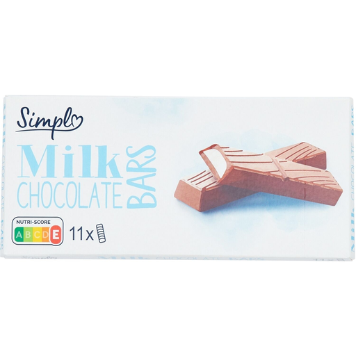 [3560070342983] SIMPL Barres Chocolatées Lait 200 g