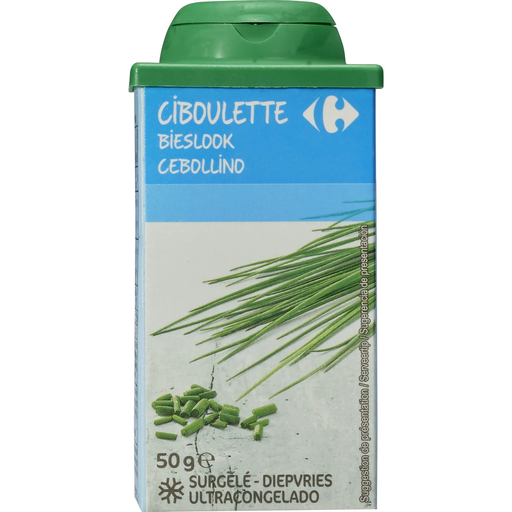 [3560070351091] CARREFOUR Frozen Chives EXTRA 50 g