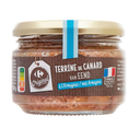 CARREFOUR Terrina de pato al Armagnac 180 g