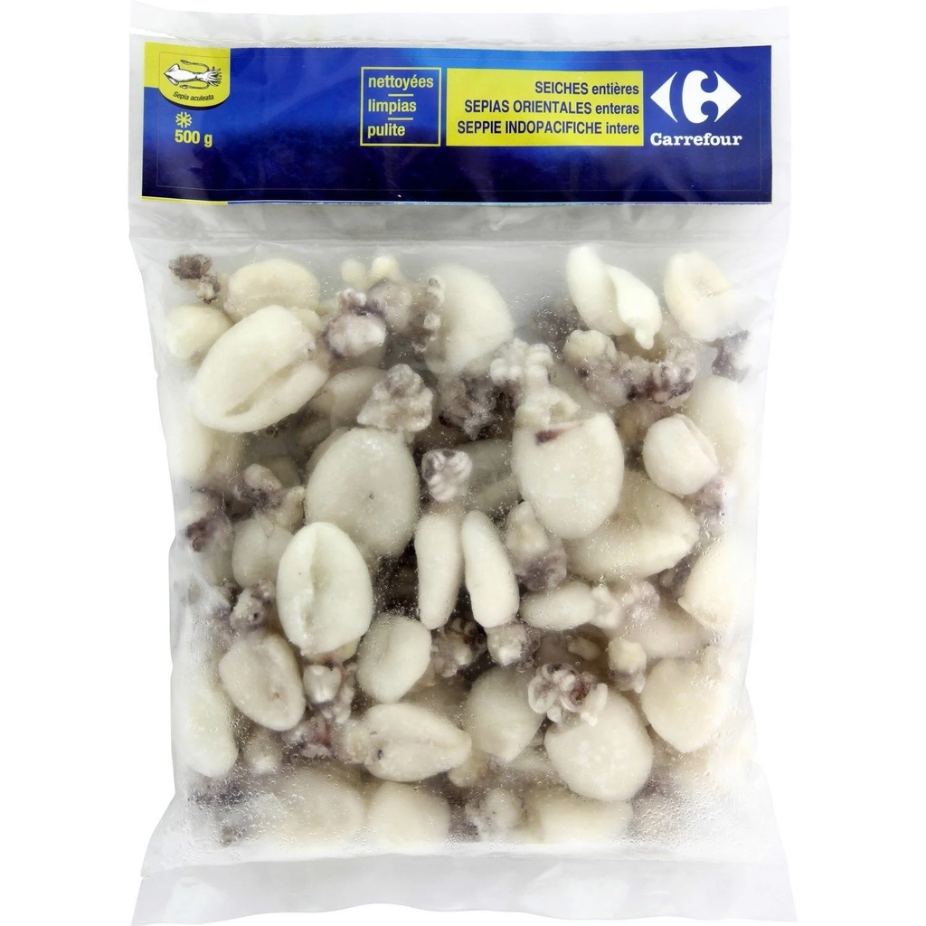 CARREFOUR CLASSIC Seiches entières nettoyées 500 g