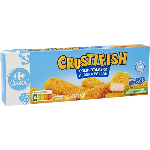 [3560070361588] CARREFOUR CLASSIC Alaska Pollock Breaded 450 g
