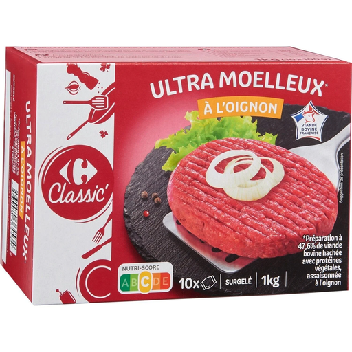 [3560070364534] CARREFOUR CLASSIC Onion Minced Steak 100 g