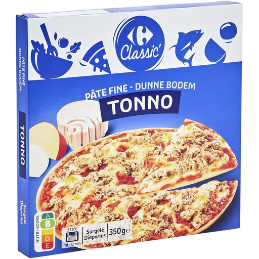 [3560070371600] CARREFOUR CLASSIC Pizza tonno 350 g