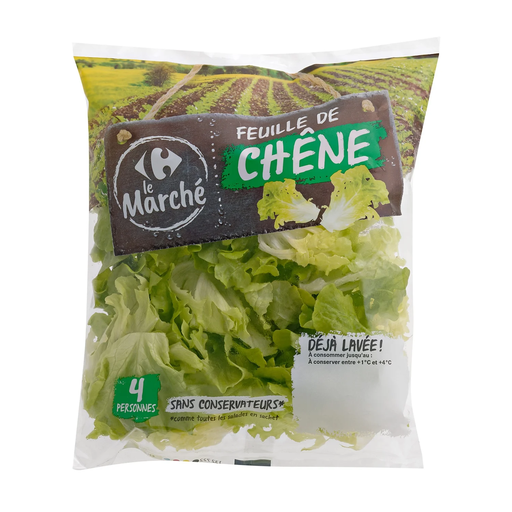 [3560070384259] CARREFOUR LE MARCHE Oak leaf lettuce 125 g