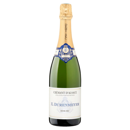 [3560070386970] E.DURENMEYER Crémant A.O.P. D'Alsace Demi Sec 75 cl