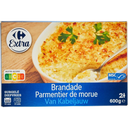 CARREFOUR Brandade parmentier de bacalhau EXTRA 600 g