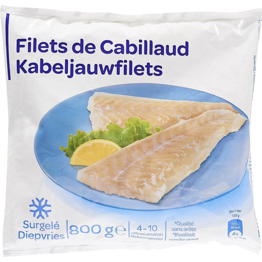 [3560070464135] PP BLANC Filetes de bacalhau 800 g