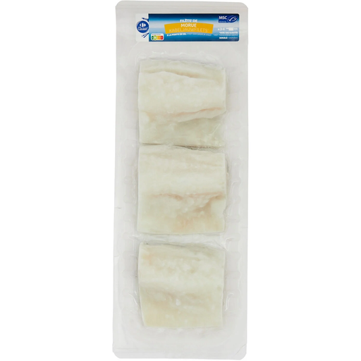 [3560070464166] CARREFOUR CLASSIC Cod Fillets MSC 400 g