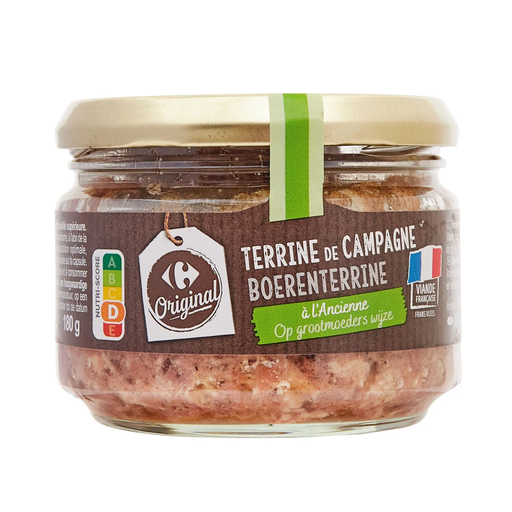[3560070482696] CARREFOUR Terrina de Campo a la Antigua 180 g