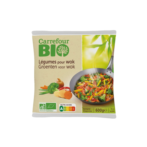[3560070484508] CARREFOUR Legumes para wok Bio 600 g