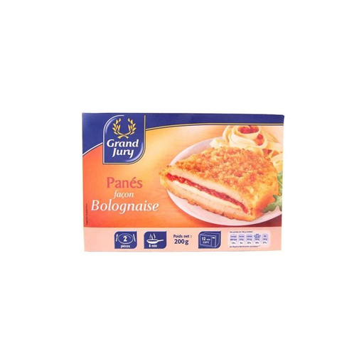 [3560070487486] GRAND JURY Bolognaise Breaded Poultry 200 g